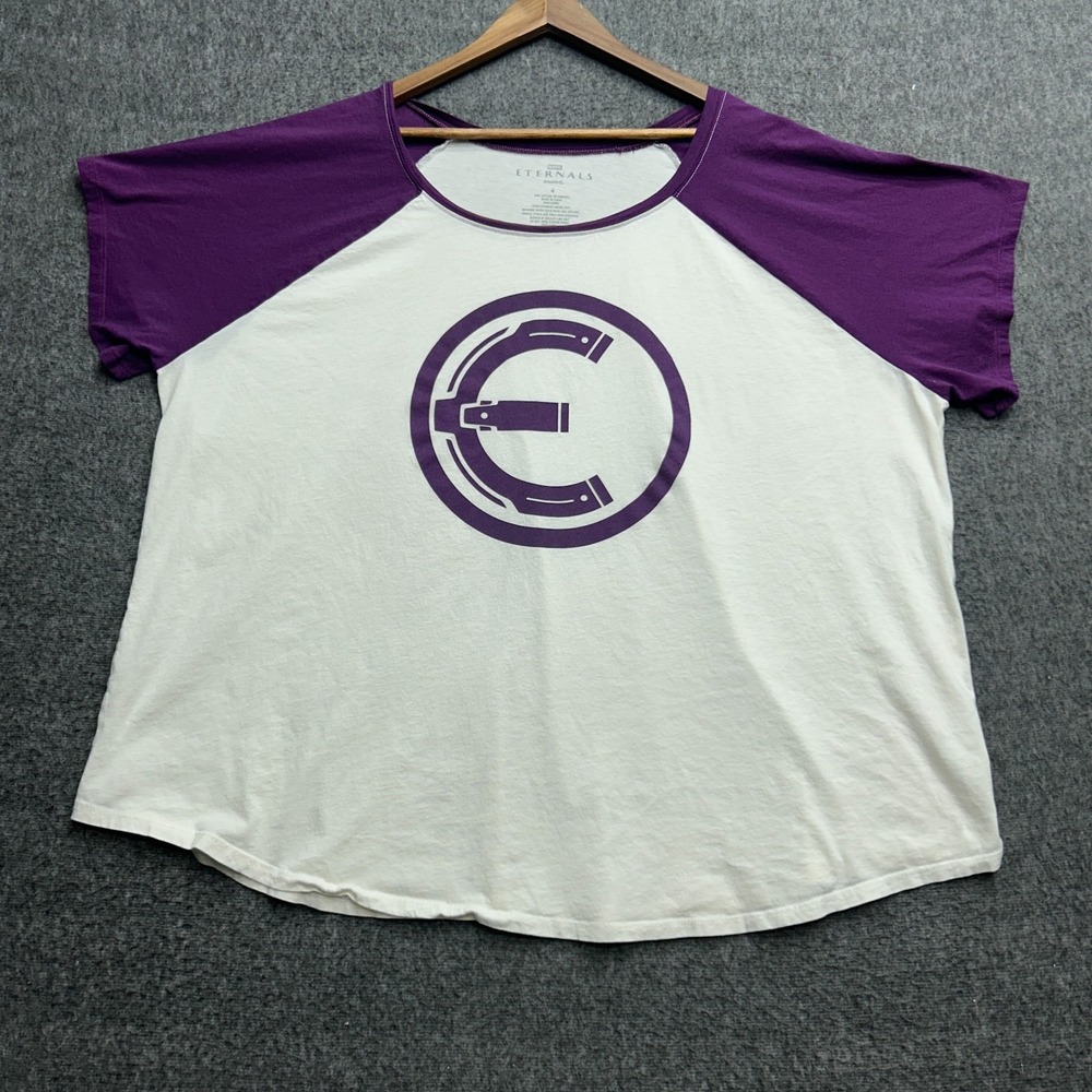 Eternals Torrid Shirt Size 4 Marvel Plus Blouse Top Short Sleeve‎ Superhero
